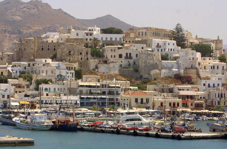 Naxos island, Cyclades, Greece. (Photo by Eurokinissi/Vaios Hasialis)