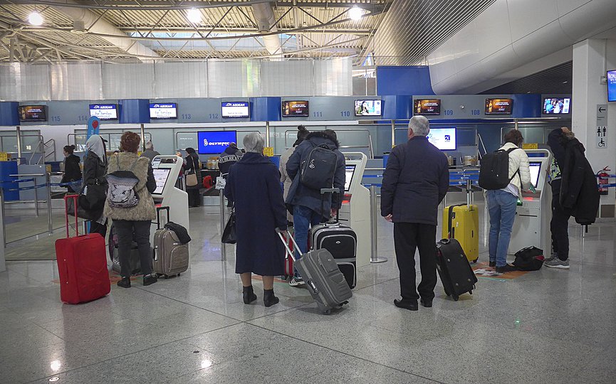 Eleftherios Venizelos airport in Spata, near Athens. (Photo by Eurokinissi/Yiannis Panagopoulos, FILE)