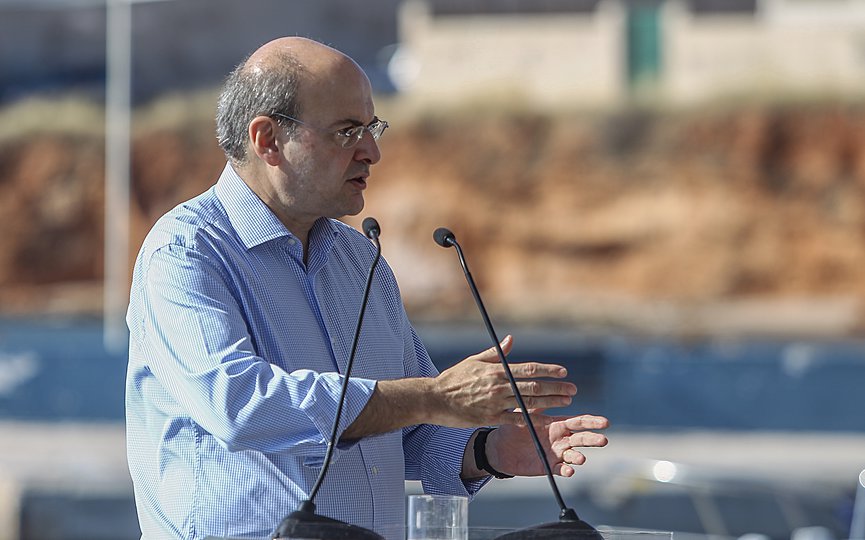 Labour and Social Affairs Minister Kostis Hatzidakis. (Photo by Eurokinissi/ Thanassis Dimopoulos)