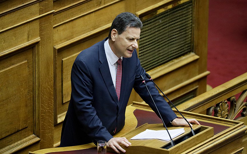 Deputy Finance Minister Theodoros Skylakakis (Photo by Eurokinissi/ Yannis Panagopoulos)