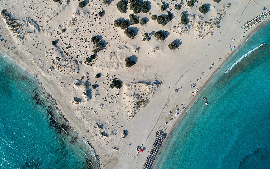 NATURA beach in Elafonisos. (Photo by Eurokinissi/ Antonis Nikolopoulos)